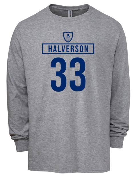 Home Jersey Brandon Halverson Men's Premium Blend Long Sleeve-T-Shirt | Swagsta