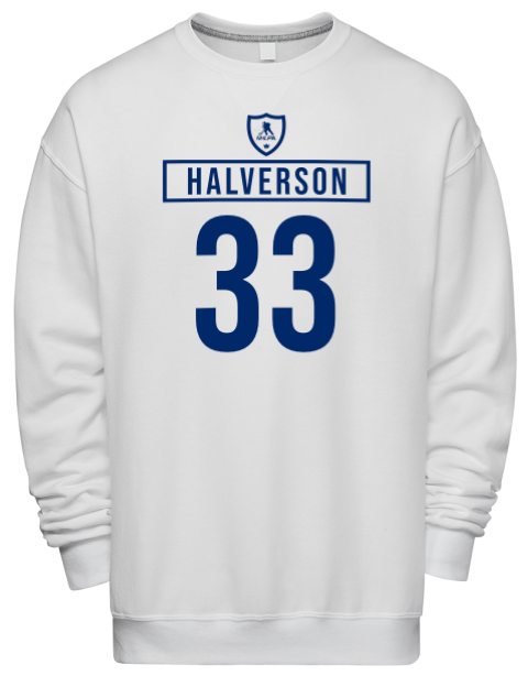 Home Jersey Brandon Halverson Premium Unisex Crewneck Sweatshirt | Swagsta