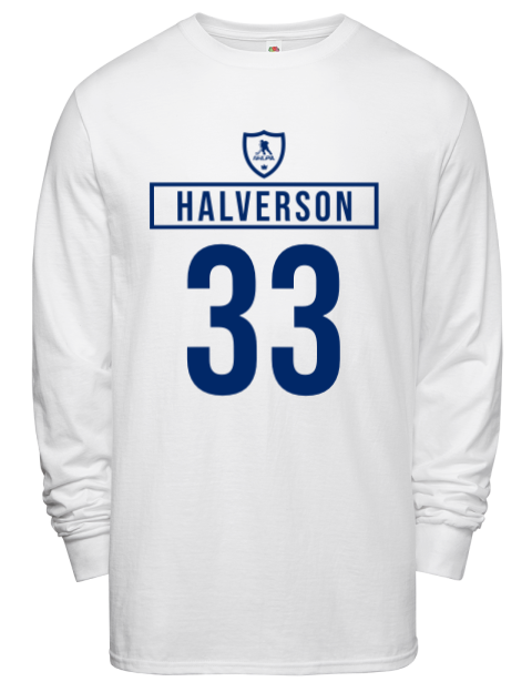 Home Jersey Brandon Halverson Men's Long-Sleeve T-Shirt | Swagsta