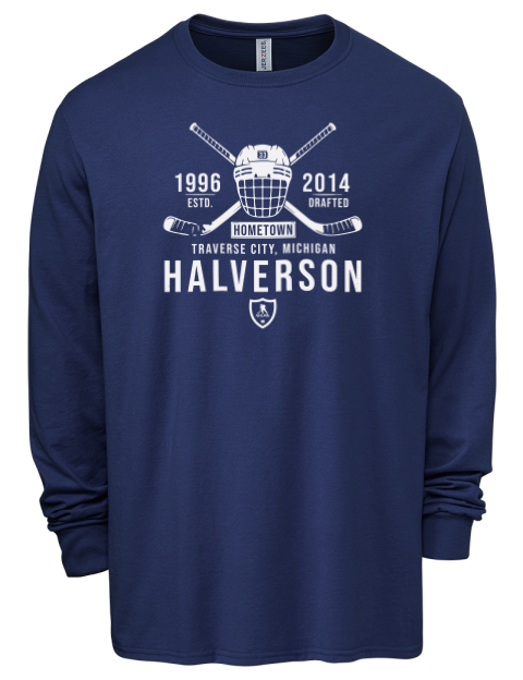 Heritage Brandon Halverson Men's Premium Blend Long Sleeve-T-Shirt | Swagsta