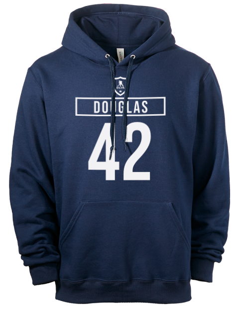 Away Jersey Curtis Douglas Eco Premium Unisex Hooded Sweatshirt | Swagsta