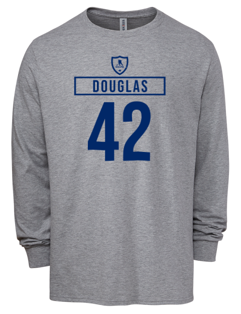 Home Jersey Curtis Douglas Men's Premium Blend Long Sleeve-T-Shirt | Swagsta