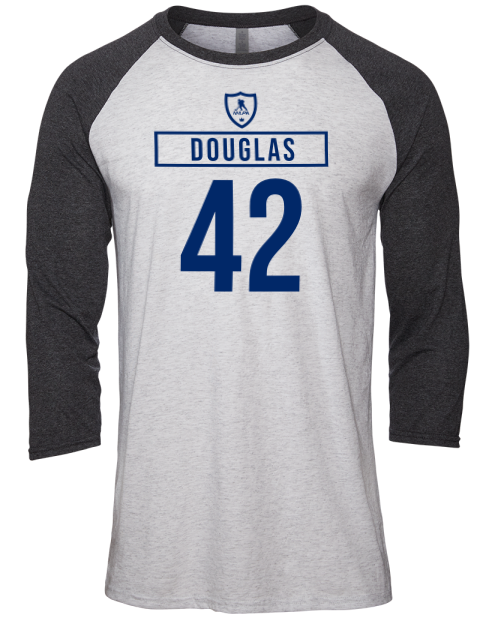 Home Jersey Curtis Douglas Unisex Premium Three-Quarter Raglan T-Shirt | Swagsta