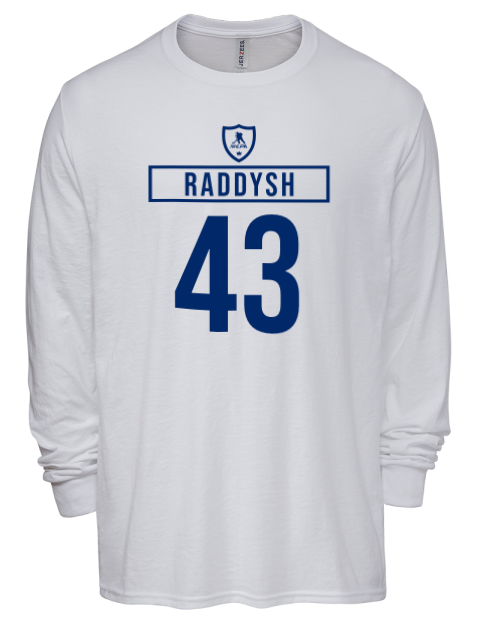 Home Jersey Darren Raddysh Men's Premium Blend Long Sleeve-T-Shirt | Swagsta