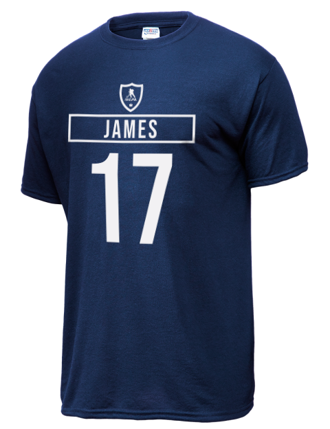 Away Jersey Dominic James Dri-Power Unisex T-Shirt | Swagsta