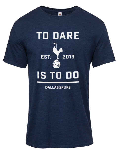 To Dare Is To Do Dallas Spurs Iconic Men's T-Shirt | Swagsta