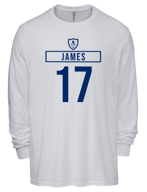 Home Jersey Dominic James Men's Premium Blend Long Sleeve-T-Shirt | Swagsta