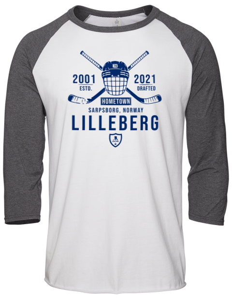 Classic Heritage Emil Lilleberg Unisex Premium Three-Quarter Raglan T-Shirt | Swagsta