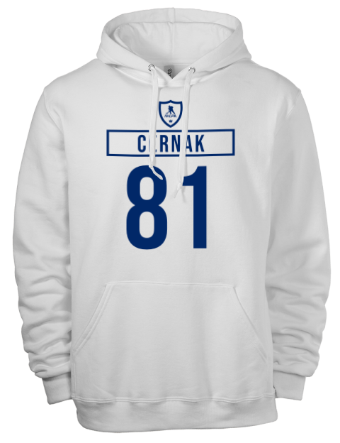 Home Jersey Erik Cernak Eco Premium Unisex Hooded Sweatshirt | Swagsta