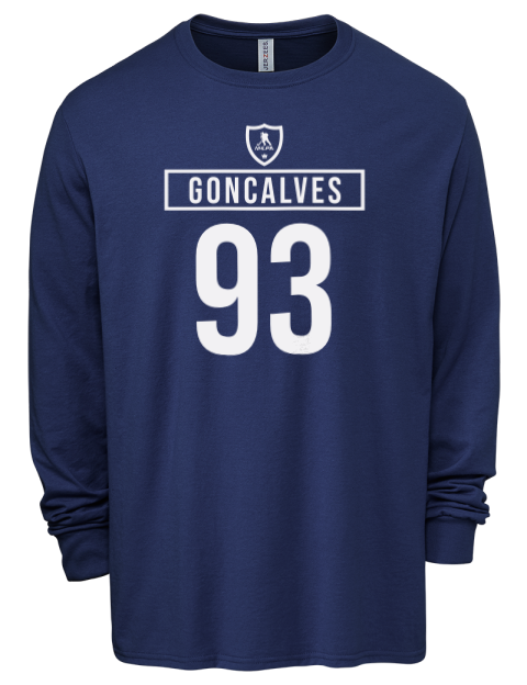 Away Jersey Gage Goncalves Men's Premium Blend Long Sleeve-T-Shirt | Swagsta