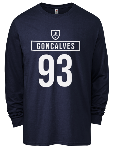 Away Jersey Gage Goncalves Men's Long-Sleeve T-Shirt | Swagsta