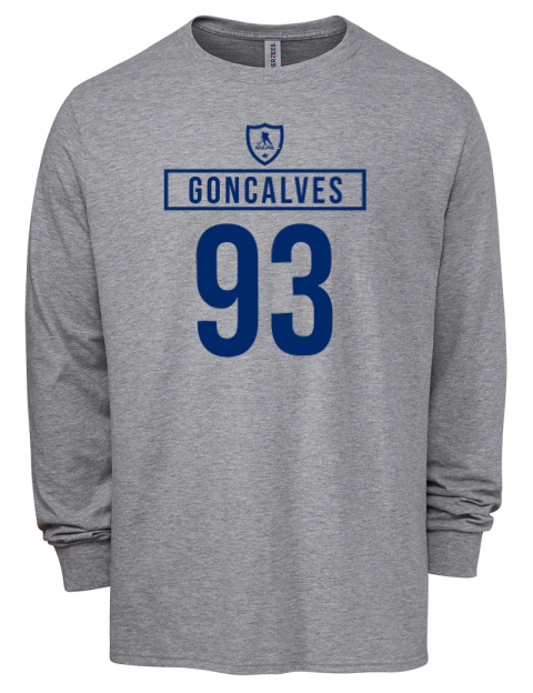 Home Jersey Gage Goncalves Men's Premium Blend Long Sleeve-T-Shirt | Swagsta