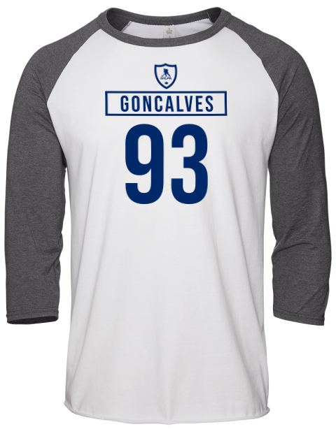 Home Jersey Gage Goncalves Unisex Premium Three-Quarter Raglan T-Shirt | Swagsta