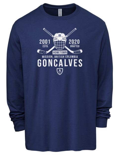 Heritage Gage Goncalves Men's Premium Blend Long Sleeve-T-Shirt | Swagsta