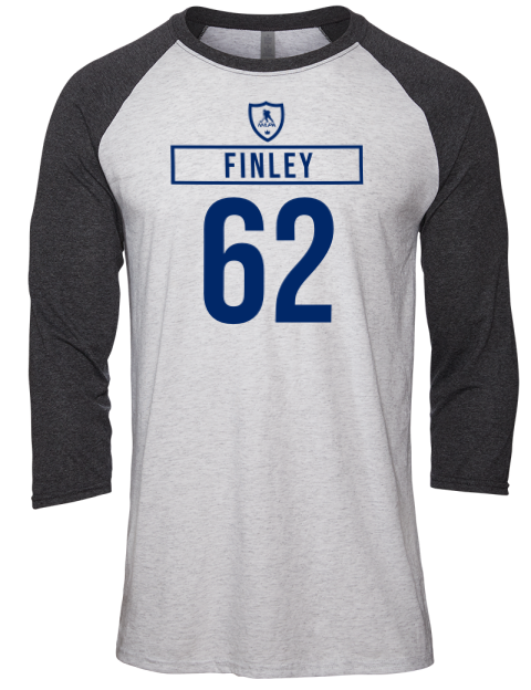 Home Jersey Jack Finley Unisex Premium Three-Quarter Raglan T-Shirt | Swagsta