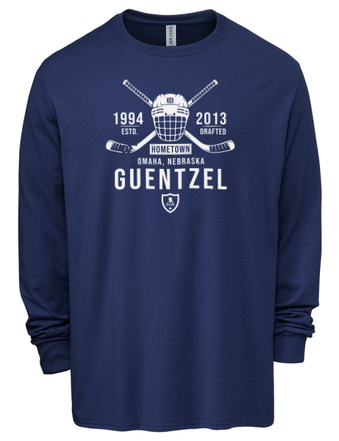 Heritage Jake Guentzel Men's Premium Blend Long Sleeve-T-Shirt | Swagsta