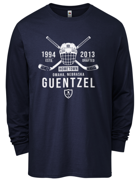 Heritage Jake Guentzel Men's Long-Sleeve T-Shirt | Swagsta