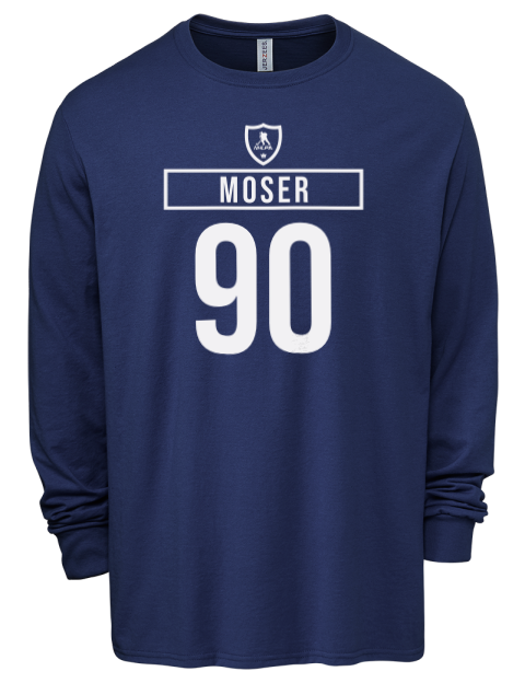 Away Jersey JJ Moser Men's Premium Blend Long Sleeve-T-Shirt | Swagsta
