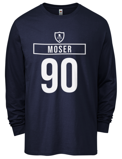 Away Jersey JJ Moser Men's Long-Sleeve T-Shirt | Swagsta