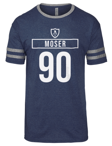 Away Jersey JJ Moser Men's Tri-Blend T-Shirt | Swagsta