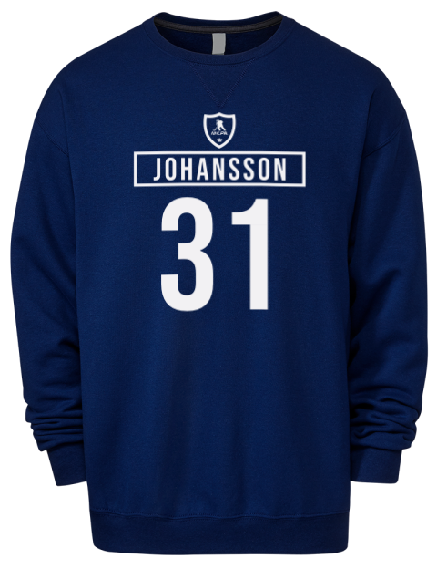 Away Jersey Jonas Johansson Premium Unisex Crewneck Sweatshirt | Swagsta