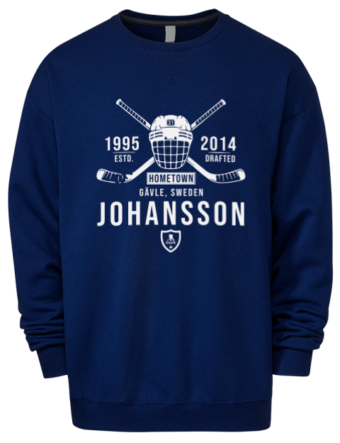 Heritage Jonas Johansson Premium Unisex Crewneck Sweatshirt | Swagsta