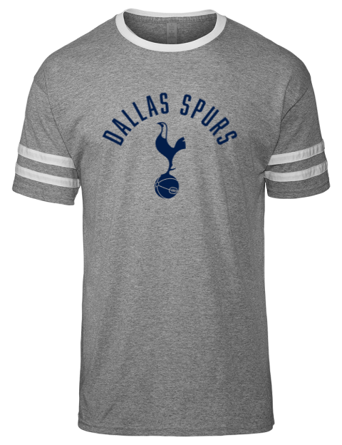 Classic Dallas Spurs Men's Tri-Blend T-Shirt | Swagsta