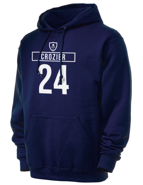 Away Jersey Max Crozier Unisex Hooded Sweatshirt | Swagsta