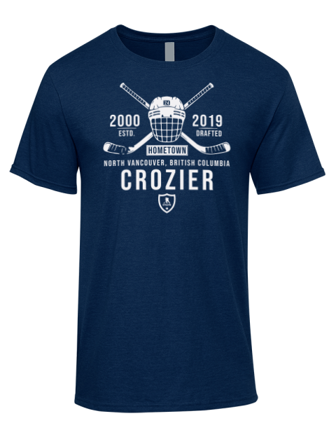 Heritage Max Crozier Premium Ring-Spun Cotton Unisex T-Shirt | Swagsta