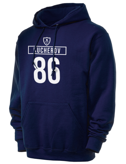 Away Jersey Nikita Kucherov Unisex Hooded Sweatshirt | Swagsta