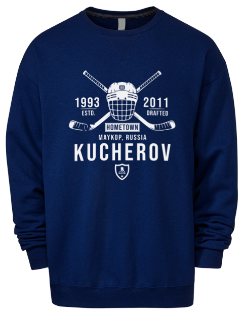 Heritage Nikita Kucherov Premium Unisex Crewneck Sweatshirt | Swagsta