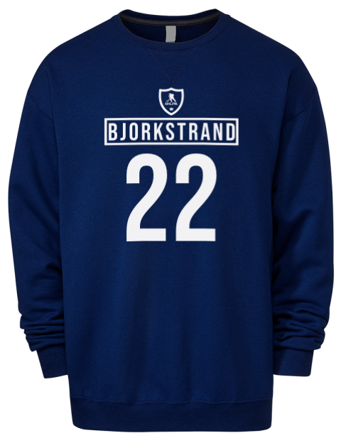Away Jersey Oliver Bjorkstrand Premium Unisex Crewneck Sweatshirt | Swagsta