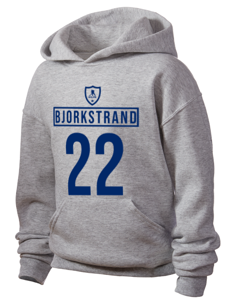 Home Jersey Oliver Bjorkstrand Youth Hooded Sweatshirt | Swagsta