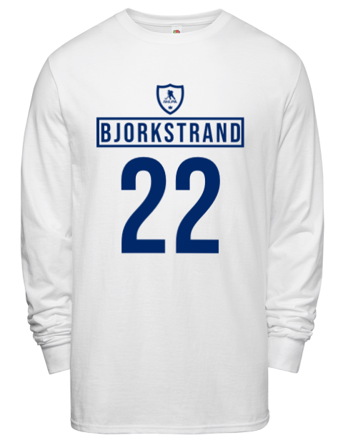 Home Jersey Oliver Bjorkstrand Men's Long-Sleeve T-Shirt | Swagsta