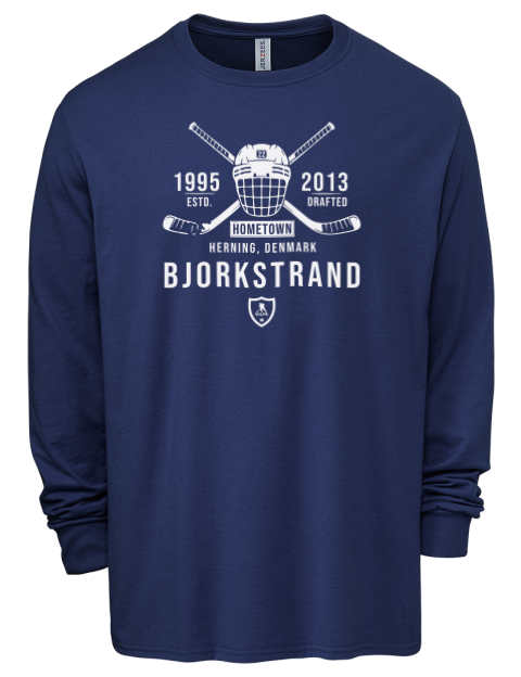 Heritage Oliver Bjorkstrand Men's Premium Blend Long Sleeve-T-Shirt | Swagsta