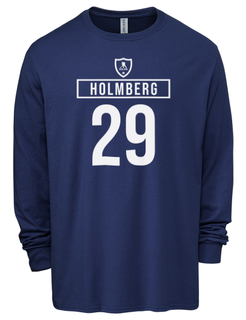 Away Jersey Pontus Holmberg Men's Premium Blend Long Sleeve-T-Shirt | Swagsta