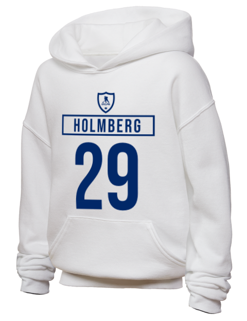 Home Jersey Pontus Holmberg Youth Hooded Sweatshirt | Swagsta