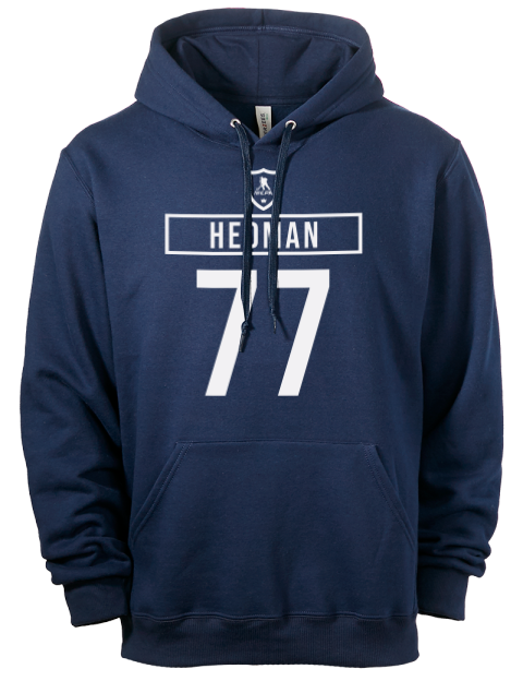 Away Jersey Victor Hedman Eco Premium Unisex Hooded Sweatshirt | Swagsta
