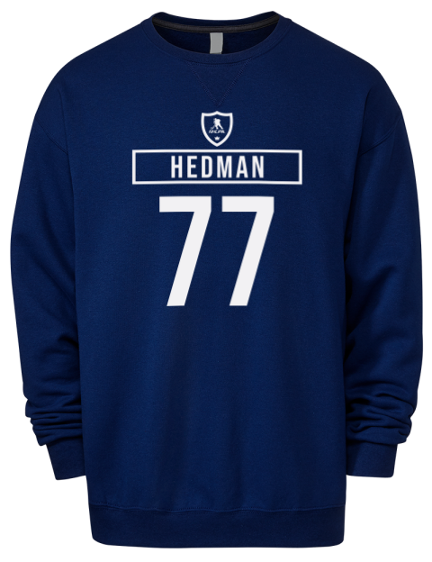 Away Jersey Victor Hedman Premium Unisex Crewneck Sweatshirt | Swagsta