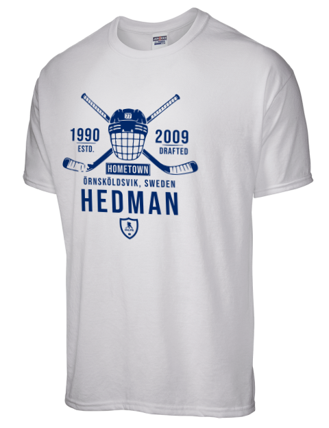 Classic Heritage Victor Hedman Dri-Power Unisex T-Shirt | Swagsta