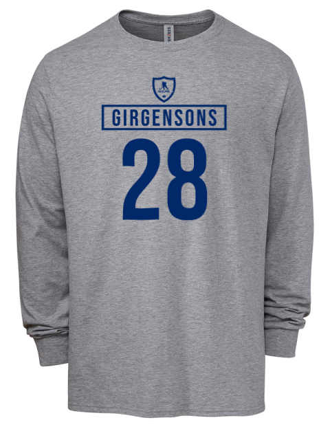 Home Jersey Zemgus Girgensons Men's Premium Blend Long Sleeve-T-Shirt | Swagsta