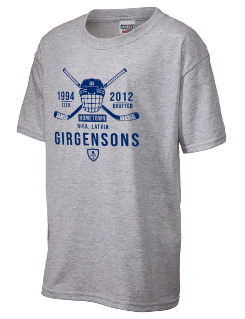 Classic Heritage Zemgus Girgensons Youth T-Shirt | Swagsta