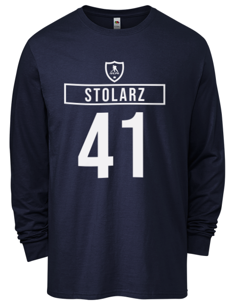 Away Jersey Anthony Stolarz Men's Long-Sleeve T-Shirt | Swagsta