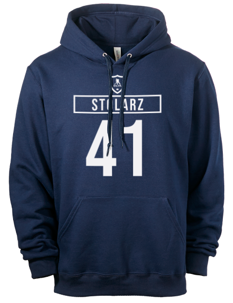 Away Jersey Anthony Stolarz Eco Premium Unisex Hooded Sweatshirt | Swagsta