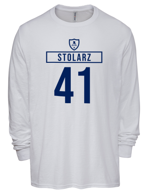 Home Jersey Anthony Stolarz Men's Premium Blend Long Sleeve-T-Shirt | Swagsta