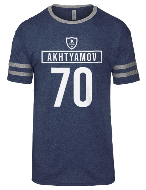 Away Jersey Artur Akhtyamov Men's Tri-Blend T-Shirt | Swagsta