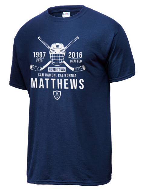 Heritage Auston Matthews Dri-Power Unisex T-Shirt | Swagsta