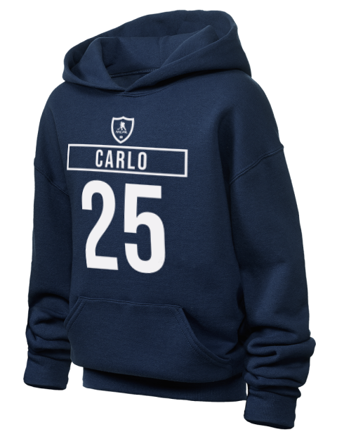 Away Jersey Brandon Carlo Youth Hooded Sweatshirt | Swagsta