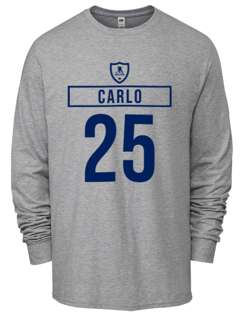 Home Jersey Brandon Carlo Men's Long-Sleeve T-Shirt | Swagsta