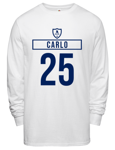 Home Jersey Brandon Carlo Men's Long-Sleeve T-Shirt | Swagsta